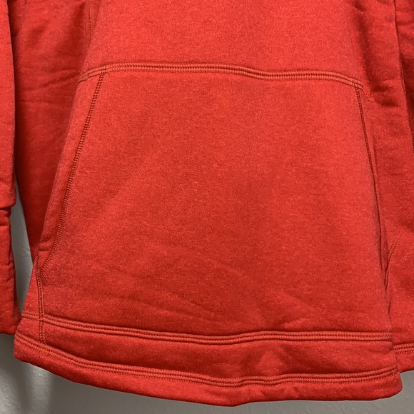 Mountain Mama Christmas red sweatshirt Sz XXL funnel neck fleece lined pullover - Picture 5 of 11